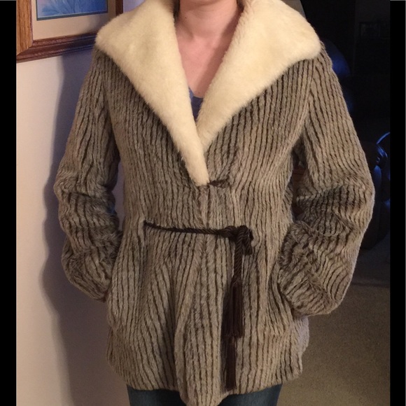 Saint Laurent Jackets & Blazers - Vintage Designer Fur Coat Jacques Saint Laurent